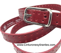 LEATHER BELT WOMEN'S VERY FINE QUALITY