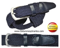 TWISTED BELT RUBBER AND LEATHER MADE IN SPAIN